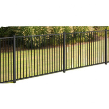 Aluminum Flat Top Garden Fencing for residential using